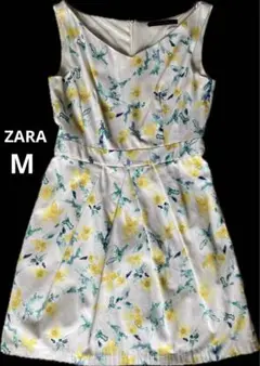 ZARA BASIC ノースリーブワンピース  Mサイズ