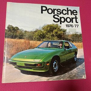 Porsche Sport 1976 / 77 By Joe Rusz RUSZKIEWICZ PUBL 日本語無し　ポルシェスポーツ　カーマガジン