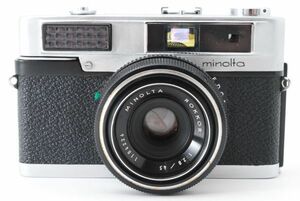 [美品] ミノルタ MINOLTA Uniomat レンジファインダー 35mm フィルムカメラ with ROKKOR 45mm f/2.8 1135131