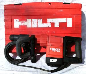 11.HILTI★ヒルティ★TE705 ⑤★コンクリートハンマー★DIY★超強力★はつり★動品★ハツリ機