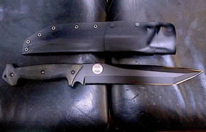  スティーブ・ライアン　Steve Ryan King Fighter custom knife ワンオフセラコートカスタム