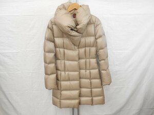 【MONCLER】モンクレール レディースダウンコート　ベージュ　０サイズ　SY02-VS3