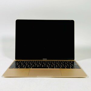 ☆ ジャンク MacBook 12インチ（Mid 2017） ゴールド MNYK2J/A