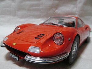 《全国一律送料800円》 ◇超希少 １／１８ フェラーリ ディノ 246GT 橙色 Ferrari Dino