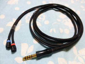 SENNHEISER IE8 IE80 IE80S 用ケーブル MOGAMI 2944 4.4mm5極 (カスタム対応可能) ZX300 Fiio M15 ZX507 Cayin N8 R2R2000 ZEN DAC ZEN CAN