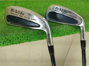 Macgregor マグレガー M-503E M-0/M-3 ユーティリティ2本セット 18度/26度 純正カーボンシャフト 