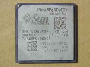 ■Sun Microsystems Ultra SPARC Ⅲi 1500MHz / SME 1603A uPGA PG 3.4 980 / PGA959 (Ci0581)
