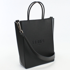 中古良品フェンディFENDI 2WAYトートバッグ ブランド 7VA512 AFB3 ブラック ランク：A us-2 2WAY ショルダー レディース