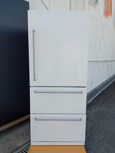 無印良品 MUJI ノンフロン電気冷蔵庫 冷凍冷蔵庫 MJ-R27A-2 3ドア 272L 2020年 白 横浜