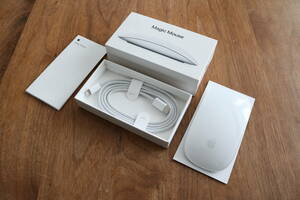 [程度良好/現行モデル] Apple純正 Magic Mouse White（Multi-Touch対応）Wireless Model A1657 MK2E3J/A マジックマウス ホワイト
