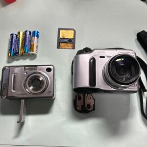 デジタルカメラ 電池式　OLYMPUS C-700 FUJIFILM A500 ジャンク品です。電源入りました。