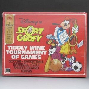 ディズニー　グーフィー　スポーツ・グーフィー　ボードゲーム　GOLDEN社　1984年　USA製　シールド未開封