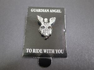 Guardian Angel 守護天使 Pin To Ride with You Silver シルバー ピンズ お守り