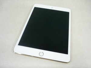 美品 docomo Apple iPad mini 4 ゴールド 64GB MK752J/A 制限〇 Wi-Fi+Cellular 即決送料無料