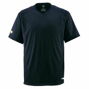 デサント（DESCENTE） ジュニアベースボールシャツ（Vネック） （野球） JDB202 ブラック 150