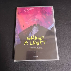 【sleepyhead】 1st LIVE「SHINE A LIGHT」＠BLITZ [初回盤] BluRay+DVD+CD 3枚組 2020年 棚E