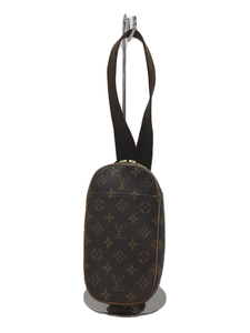 LOUIS VUITTON◆ポシェット・ガンジュ_モノグラム_BRW/PVC/BRW