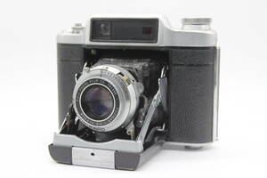 【返品保証】 フジカ Super FUJICA-6 Fujinar 7.5cm F3.5 蛇腹カメラ s8897