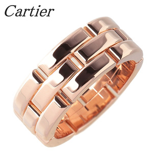 カルティエ マイヨン パンテール リング #53 750PG 新品仕上げ済 Cartier【15763】