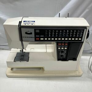 ●60418-⑤ JANOME コンピューターミシン ミシン ジャノメ ジャノメミシン MODEL 5002 通電確認済み ジャンク品