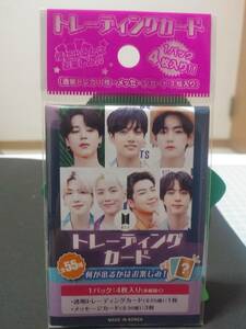 即決　未開封　BTS　トレーディングカードパック　４　　カード　アイドル　複数買い大歓迎です