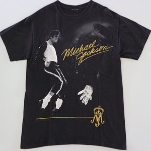 2009 MICHAEL JACKSON Tシャツ AEG LIVE ブラック マイケルジャクソン 追悼 フォト ロゴ キングオブポップ スリラー バンド ロック