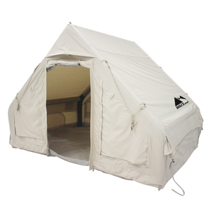 インフレータブルテント [AT070] エアーテント ロッジ型テント キャンプテント 4～6人用 アウトドア 日除け