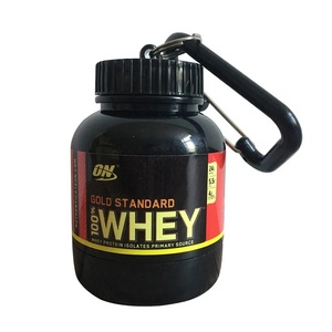 【100ml/携帯用/送料無料】 サプリメント容器 パウダーボトル OPTIMUM NUTRITION ON ラベル ★ プロテイン/BCAA/EAA/マルトデキストリン