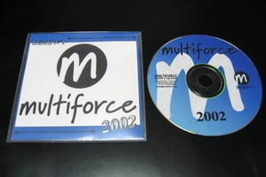 【CDコンピ/Euro House/Trance】Multiforce 2002 No.1 ＜メガレア！ デモ盤 ＞ Alex Bartlett / Waverider / Lyala / Venith / Coolmind