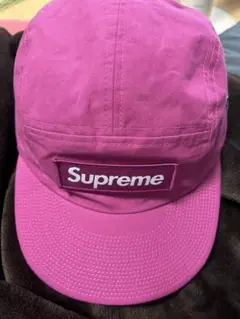 supreme キャップ マゼンタ