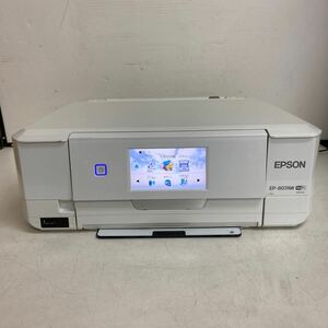 R841 EPSON EP-807AWインクジェット複合機 2015年製 インクジェットプリンター 本体のみ/通電OK ジャンク品