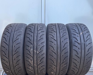 23050915　　中古タイヤ　【22年製】　★DUNLOP　DIREZZA　V01★　190/600R15　4本