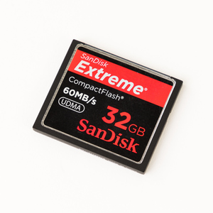 SanDisk 32GB Extreme CompactFlash Memory Card (60MB/s) SDCFX-032G-X46