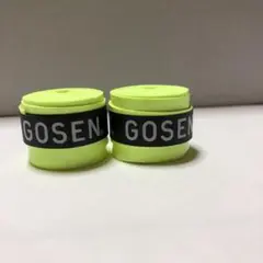 GOSENグリップテープ フラッシュイエロー2個