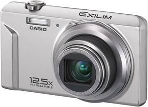 CASIO デジタルカメラ EXILIM EX-ZS100 シルバー EX-ZS100SR(中古品)
