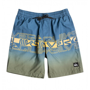 (クイックシルバー)QUIKSILVER 子供用 キッズ 水着　サーフパンツ EVERYDAY WORDBLOCK VL YTH 16 EQBJV03434_BYG6 ボードショーツ