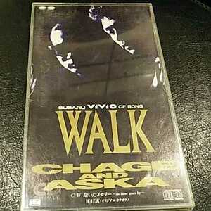 【中古CD】8ｃｍシングル・CHAGE&ASKA・「WALK」ハードケース付 チャゲ&飛鳥 チャゲアス