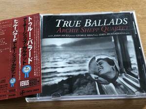 jamaica1576 中古JAZZ CD-良い Archie Shepp Quartet /TRUE BALLADS アーチー・シェップ 4988008367737 帯付き国内盤