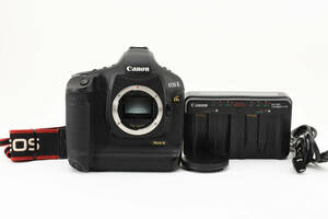 【人気の1Ds MarkIII バッテリー＆充電器付き】　Canon キヤノン EOS 1Ds MarkIII カメラ ボディ 撮影可能 同梱可能 1円 #9132