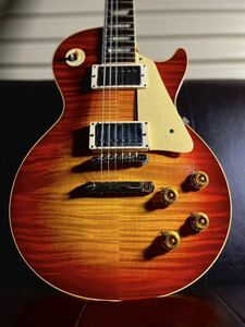 2023年製 Gibson custom shop 1959 Les Paul standard Reissue VOS washed cherry sunburst