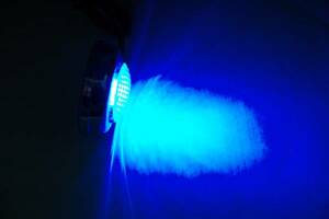 カラータイマー型青色LED8連装電球！送料無料！室内灯軽デコトラ
