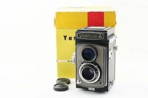 【動作確認済】 Yashica ヤシカ A 6x6 TLR Medium Format Film Camera 80mm F3.5 Gray 2135184