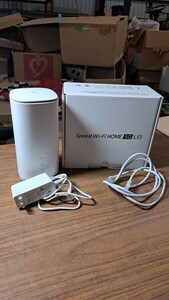 ZTE UQmobile au Speed Wi-Fi HOME 5G L13 ZTR02 リセット済み