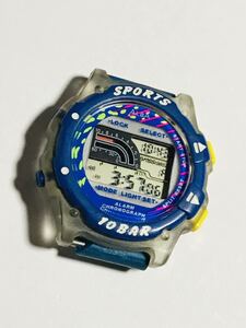 希少品 SEIKO ALBA SPORTS セイコー デジタルウォッチ 腕時計 ジャンク扱い ②