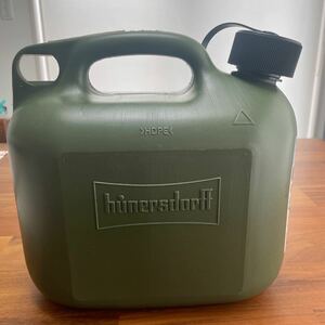 未使用hunersdorff ヒューナースドルフ FUEL CAN 5L キャンプ アウトドア 燃料タンク ポリタンク