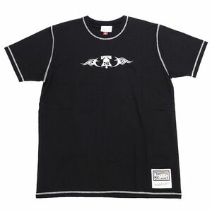 D0506ST12 未使用品 24SS Mitchell&Ness/フィラデルフィア 76ers Tシャツ 【サイズ：L】 ブラック ミッチェルアンドネス