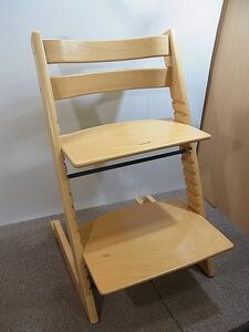 【NG396】STOKKE ストッケ TRIPP TRAPP トリップトラップ ハイチェア ベビーチェア ダイニングチェア 木製 椅子