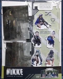 ニケ NIKKE ジオラマ アクリル 部隊02 新品未開封 勝利の女神 アクリルスタンド ソリン プリム プリバティ ディーゼル ブリッド メガニケ