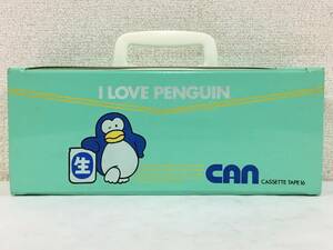 ★☆M696 カセットテープ 収納ケース トランク サントリー パピプペンギンズ☆★