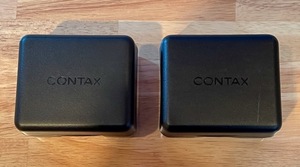 ◎ CONTAX コンタックス 645 フィルムホルダ用 ケース 2個 ◎